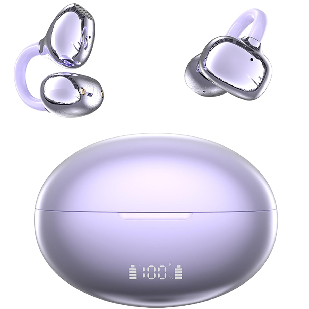 Open Ear AI Real-Time Translation Bluetooth Earbuds | Support 144 Languages